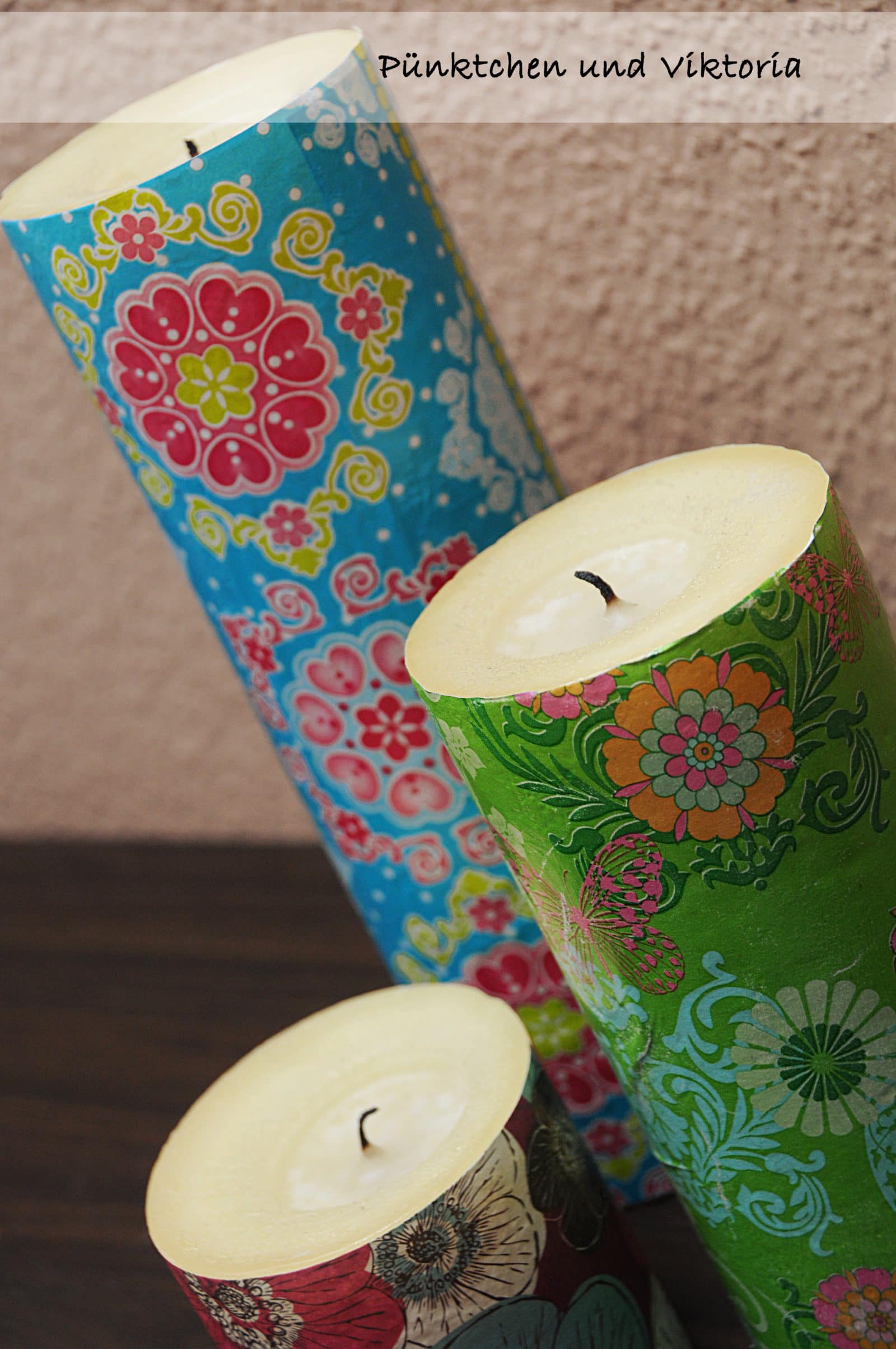 DIY Kerzen Updo HANDMADE Kultur