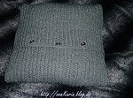 Gestricktes Kuschelkissen