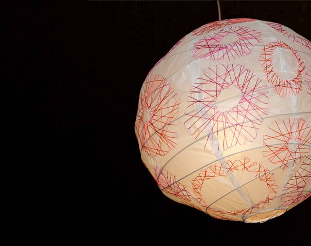 DIY [inspired]: Stick-Lampe selber machen
