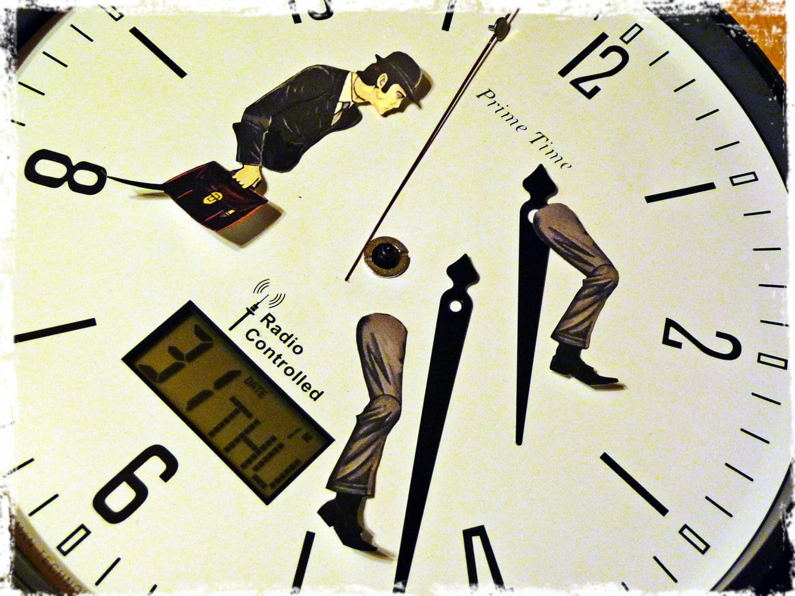Upcycling – Silly Walks rund um die Uhr