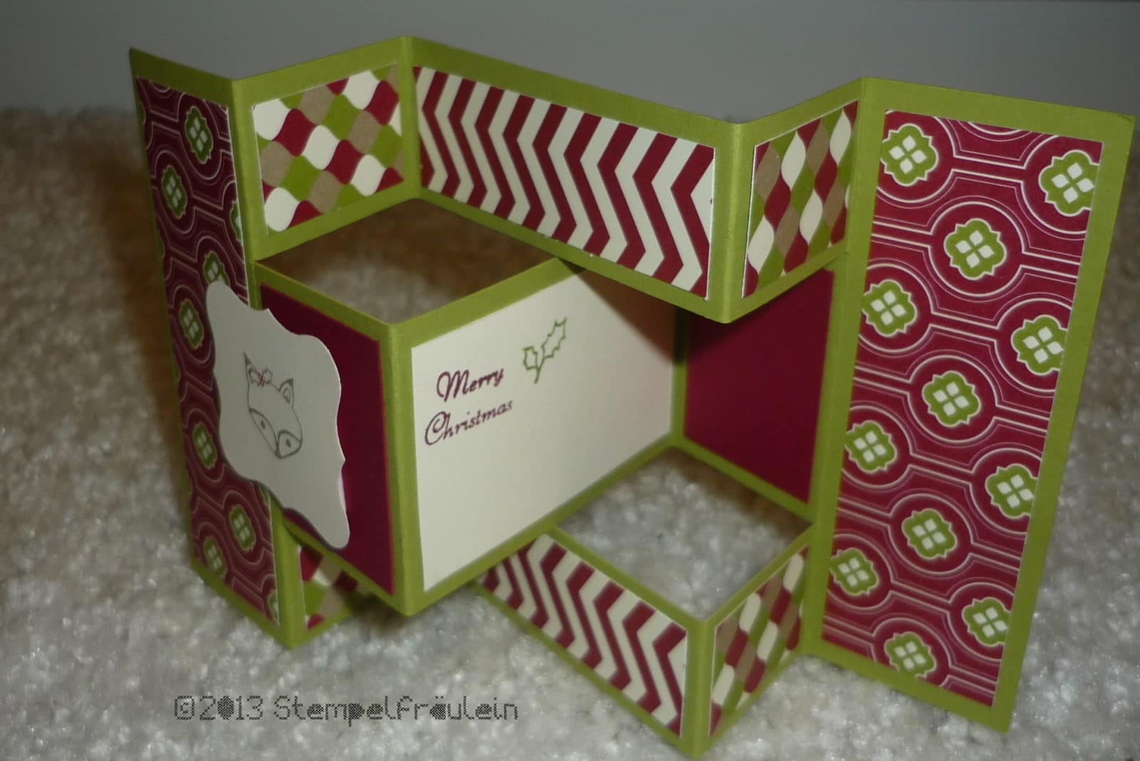 Die besondere Trifold Tri Shutter Karte