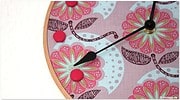 Stickrahmen-Uhr DIY