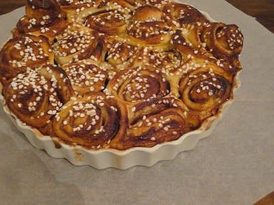 Kanelbullar - schwedische Zimtschnecken