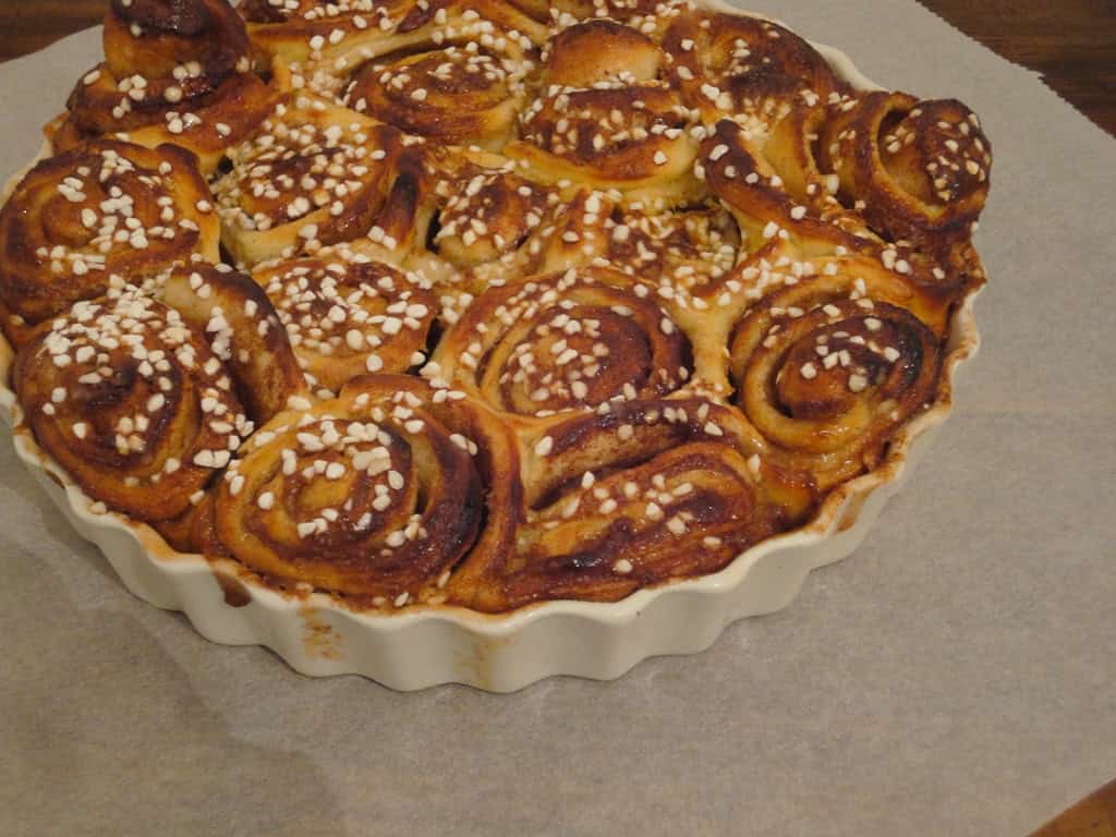 Kanelbullar – schwedische Zimtschnecken
