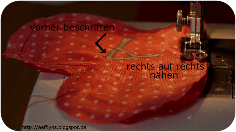Von HERZEN – die gefüllte Wimpelkette ♥