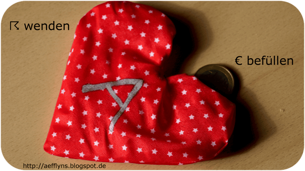 Von HERZEN – die gefüllte Wimpelkette ♥