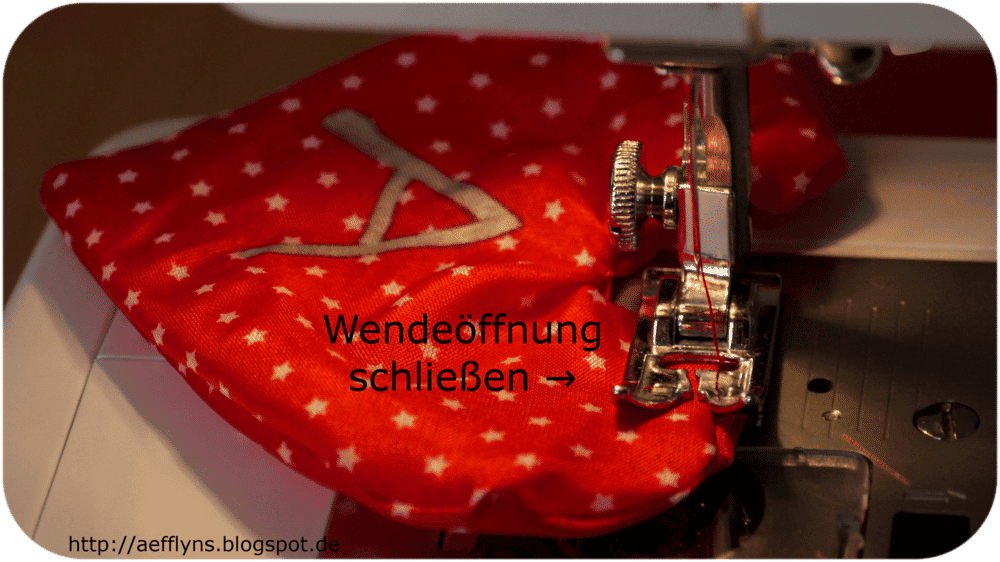 Von HERZEN – die gefüllte Wimpelkette ♥