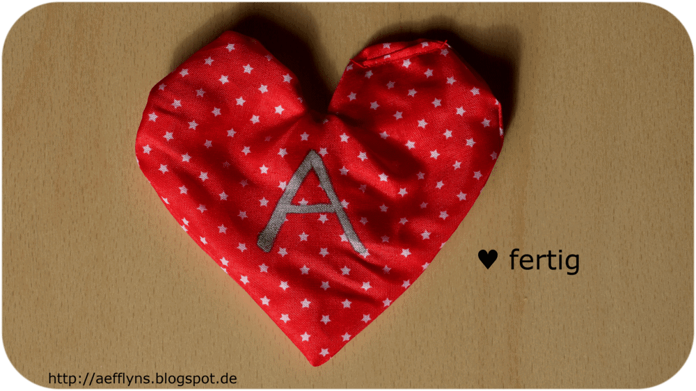 Von HERZEN – die gefüllte Wimpelkette ♥