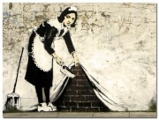 Frühjahrsputz an Deiner Wand! StreetArt Leinwand Drucke von Street Heart