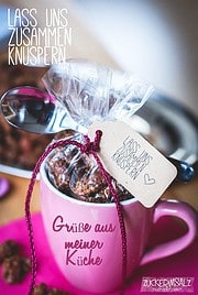 Lass uns zusammen Knuspern