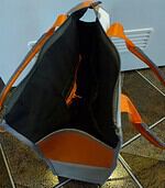 Recycling-Shopper aus Planenmaterialresten