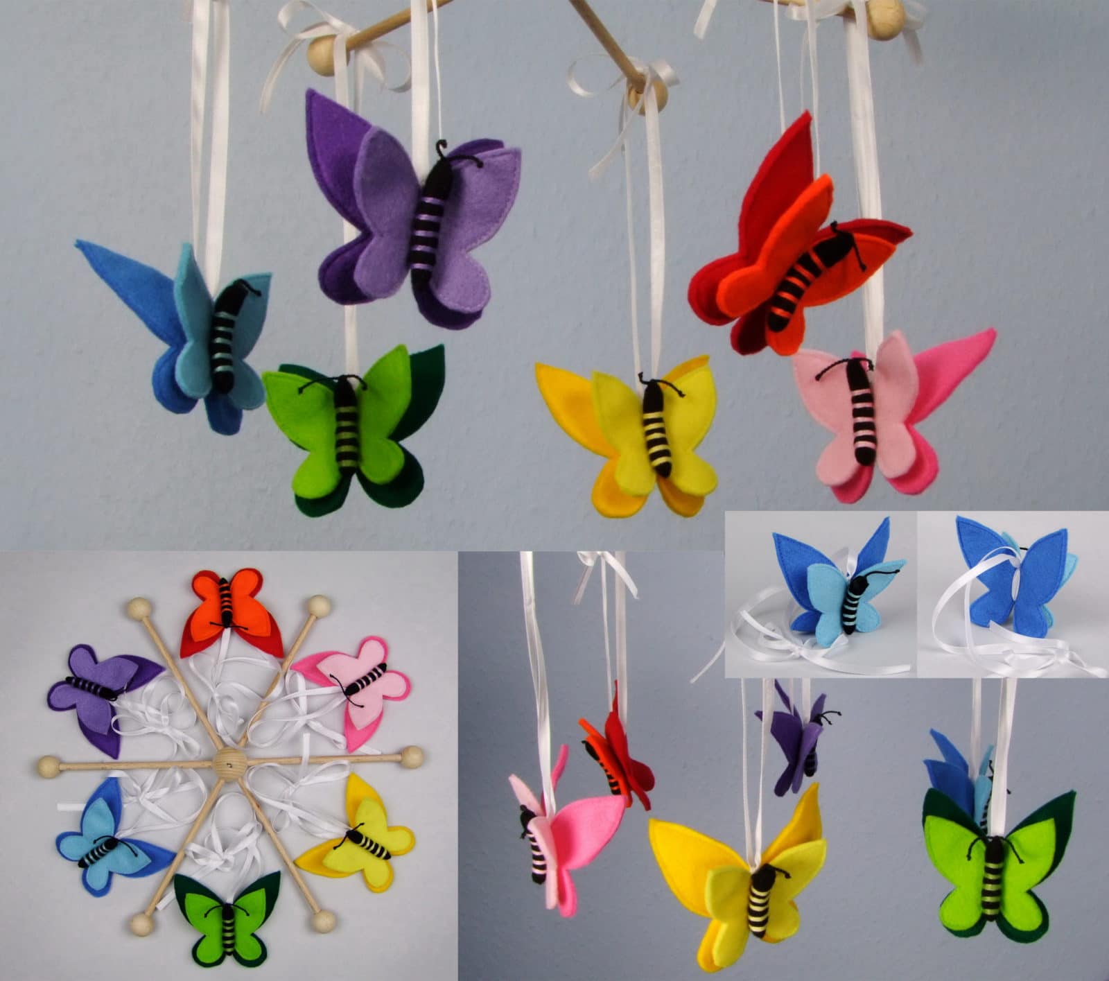 MOBILE SCHMETTERLING Geschenke bei HANDMADE Kultur