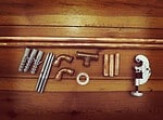 Kupfer, oh Kupfer! Meine neue Gardinenstange
