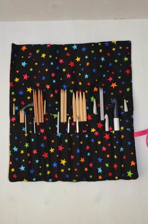 Tutorial für ein Nadeletui (Stricknadeln, Häkelnadeln…)