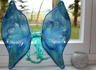 Feenflügel für Fasching oder einfach so - DIY Tutorial