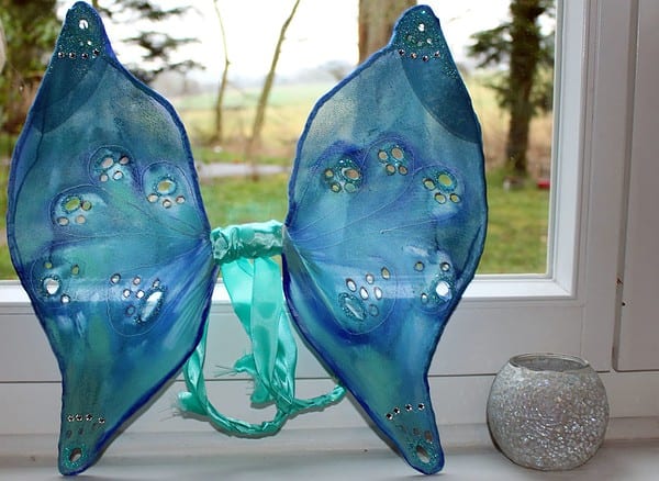Feenflügel für Fasching oder einfach so - DIY Tutorial