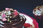 Schoko-Cranberry-Cupcakes