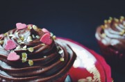 Schoko-Cranberry-Cupcakes