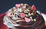 Schoko-Cranberry-Cupcakes