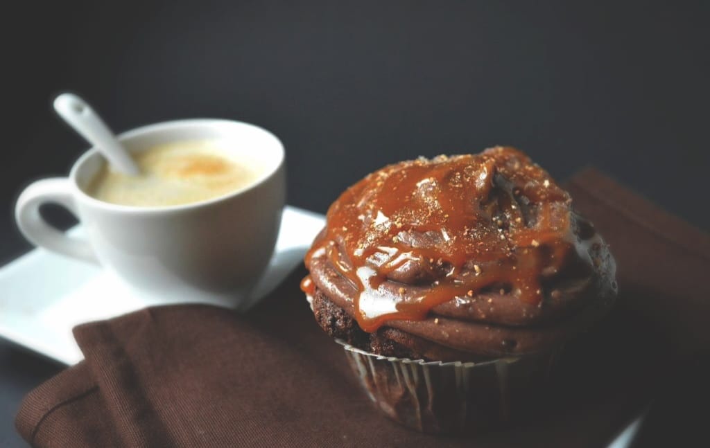 Snickers-Cupcakes