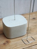 Kartenhalter -Stern & Beton