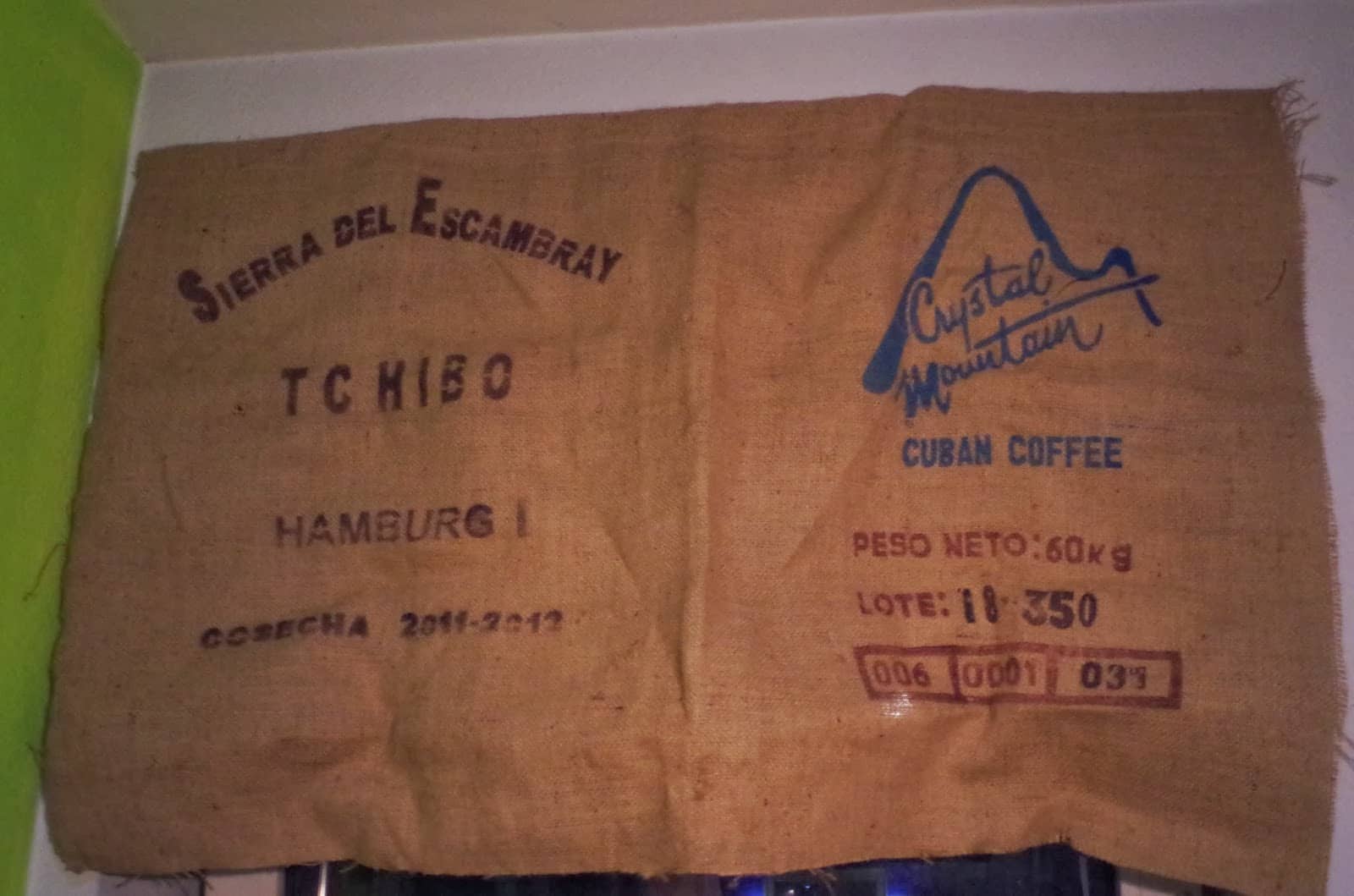 Kaffeesack Vorhang – kostenlose Anleitung