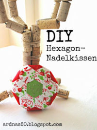 Hexagon-Nadelkissen