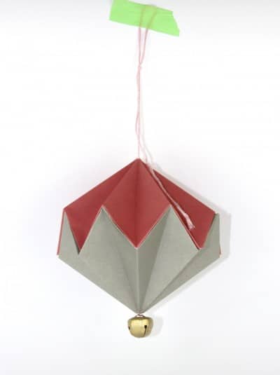 DIY – PAPER DIAMONDS WITH BELLS