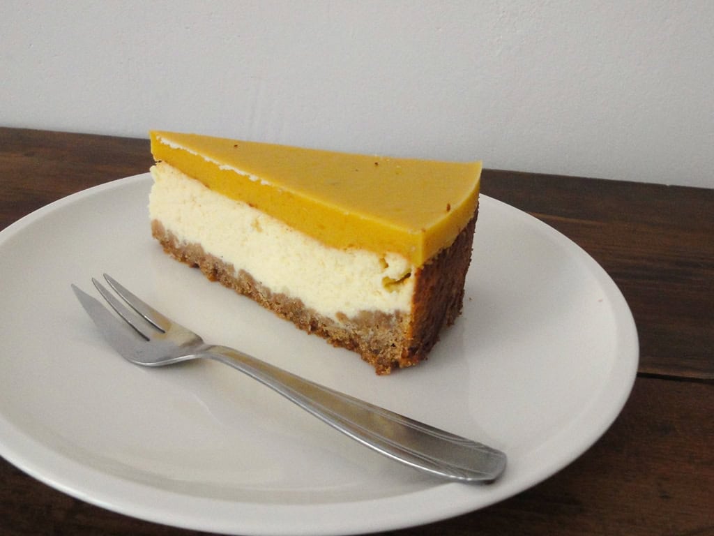 Ich back’s mir: Mango-Kokosnuss-Cheesecake
