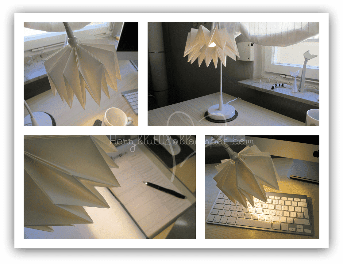 Origami Lampenschirm