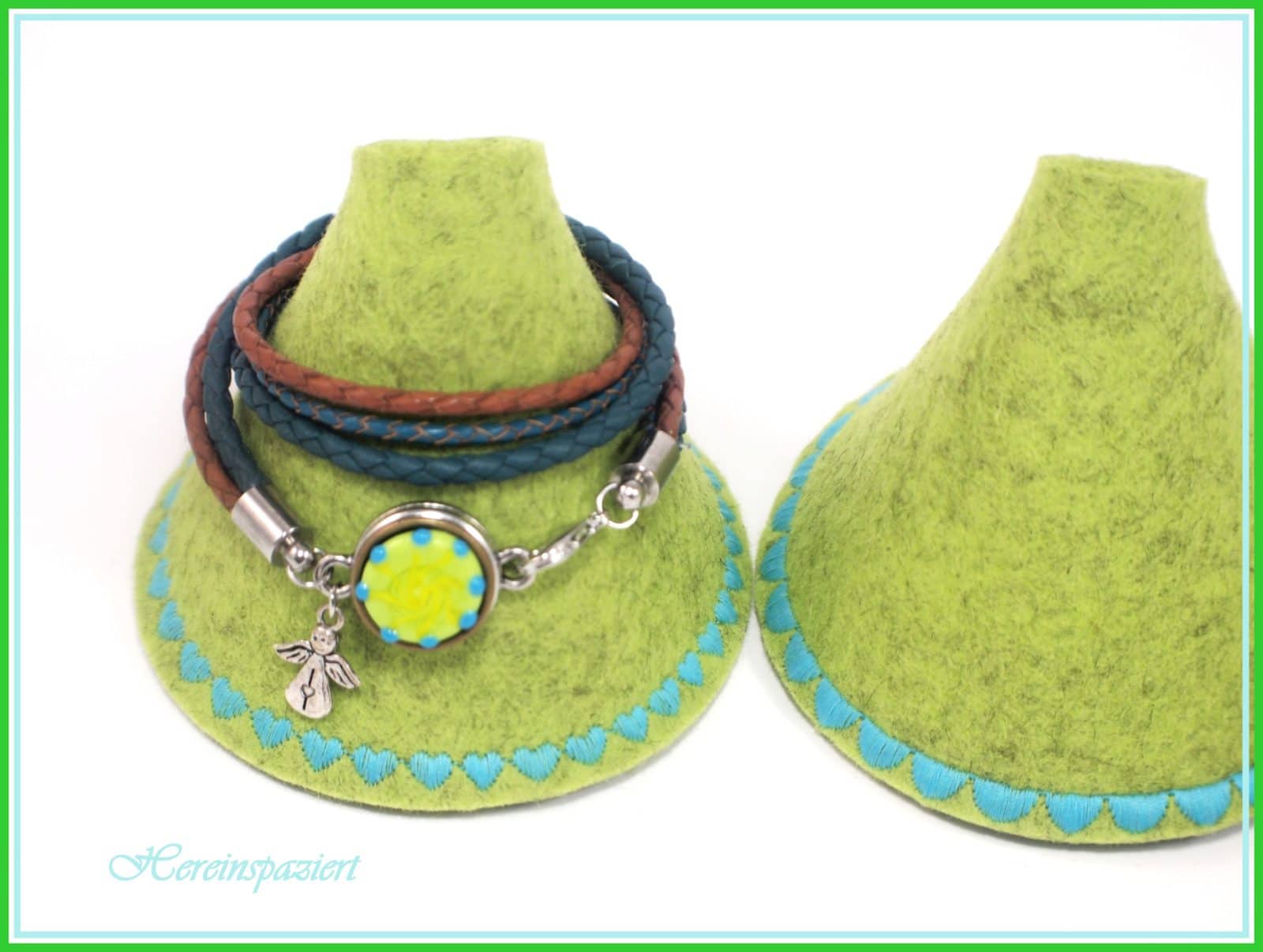 Aufbewahrung von Armbändern