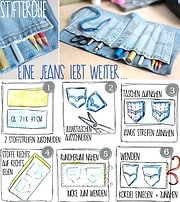 [diy] alte Jeans = Stifterolle