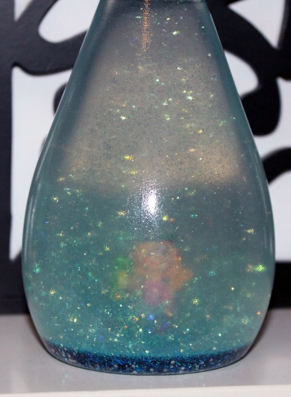 DIY Beruhigungs Glitter Schneekugel Flasche oder auch Hush Bottle
