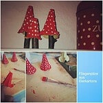 Fliegenpilze aus Eierkarton