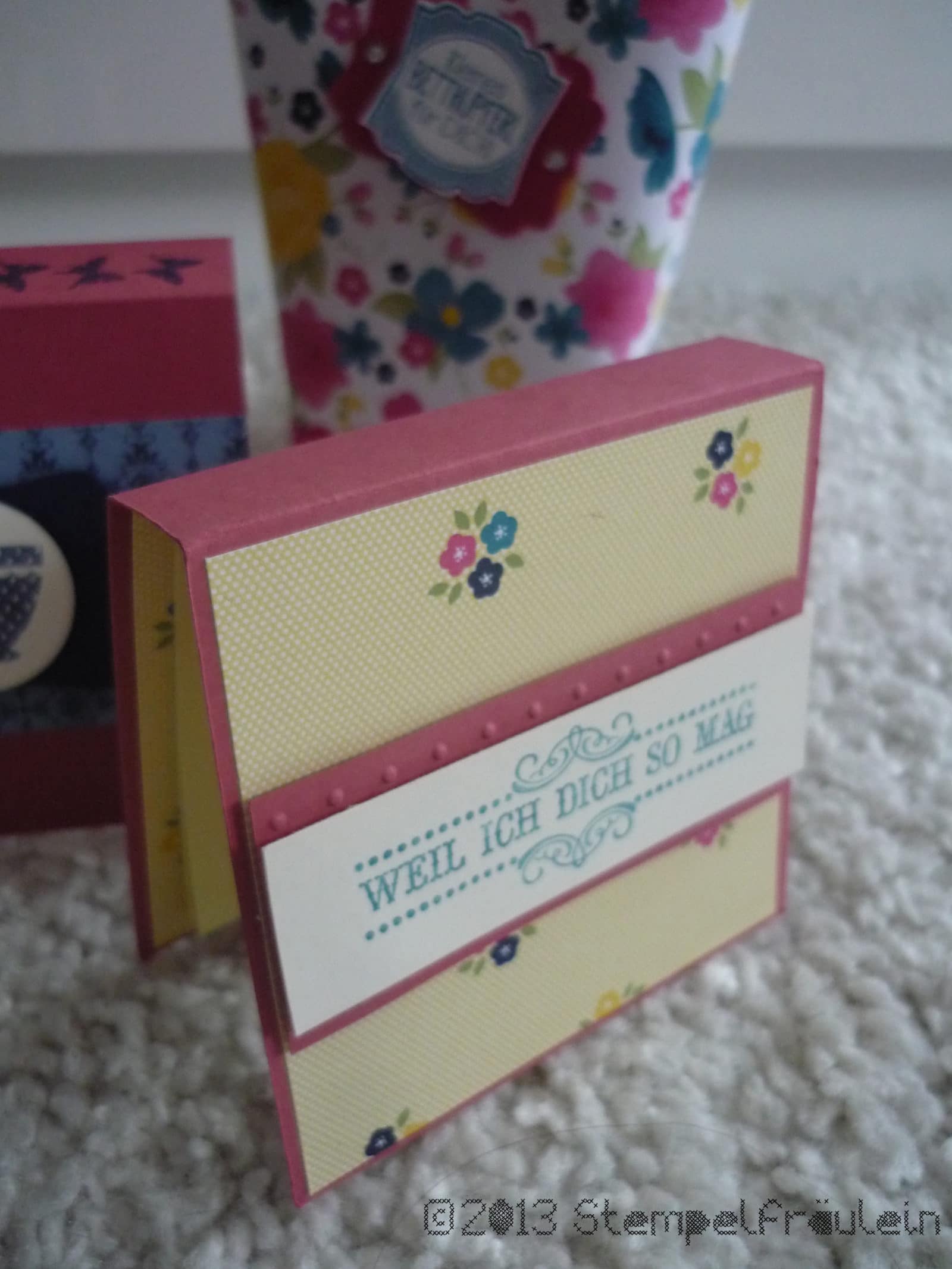 Last Minute Valentins DIY – Post it Halter für liebe Worte