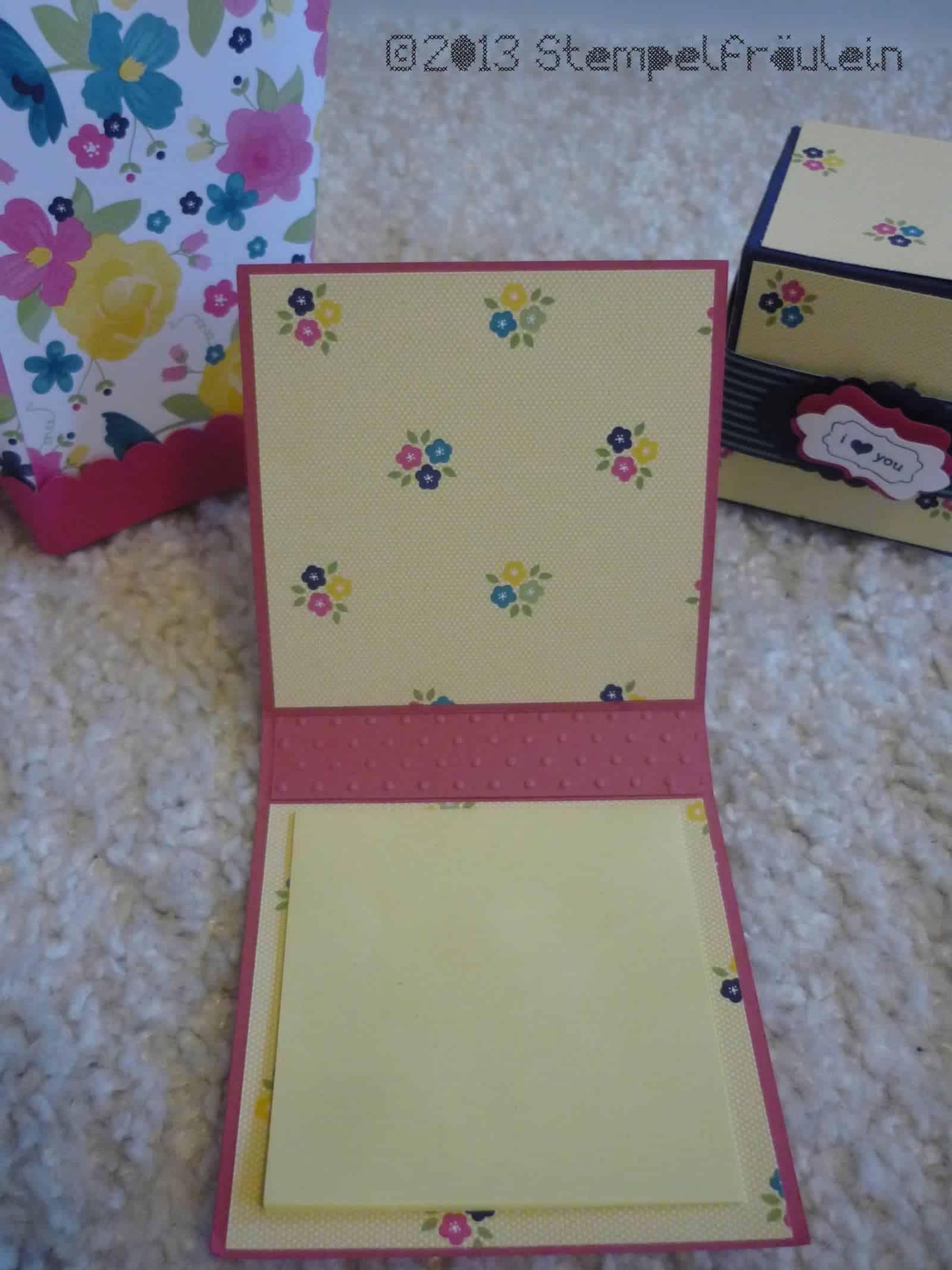 Last Minute Valentins DIY – Post it Halter für liebe Worte