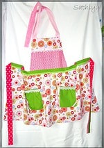 Wende-Küchenschürze