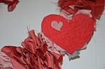 DIY Upcycling Valentins Deko