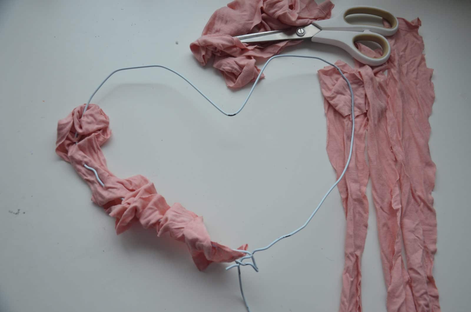 DIY Upcycling Valentins Deko