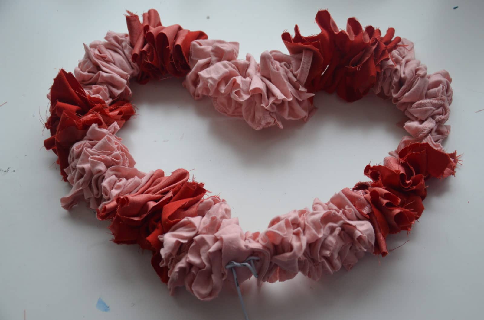 DIY Upcycling Valentins Deko