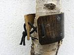 Armband aus Ledergürtel