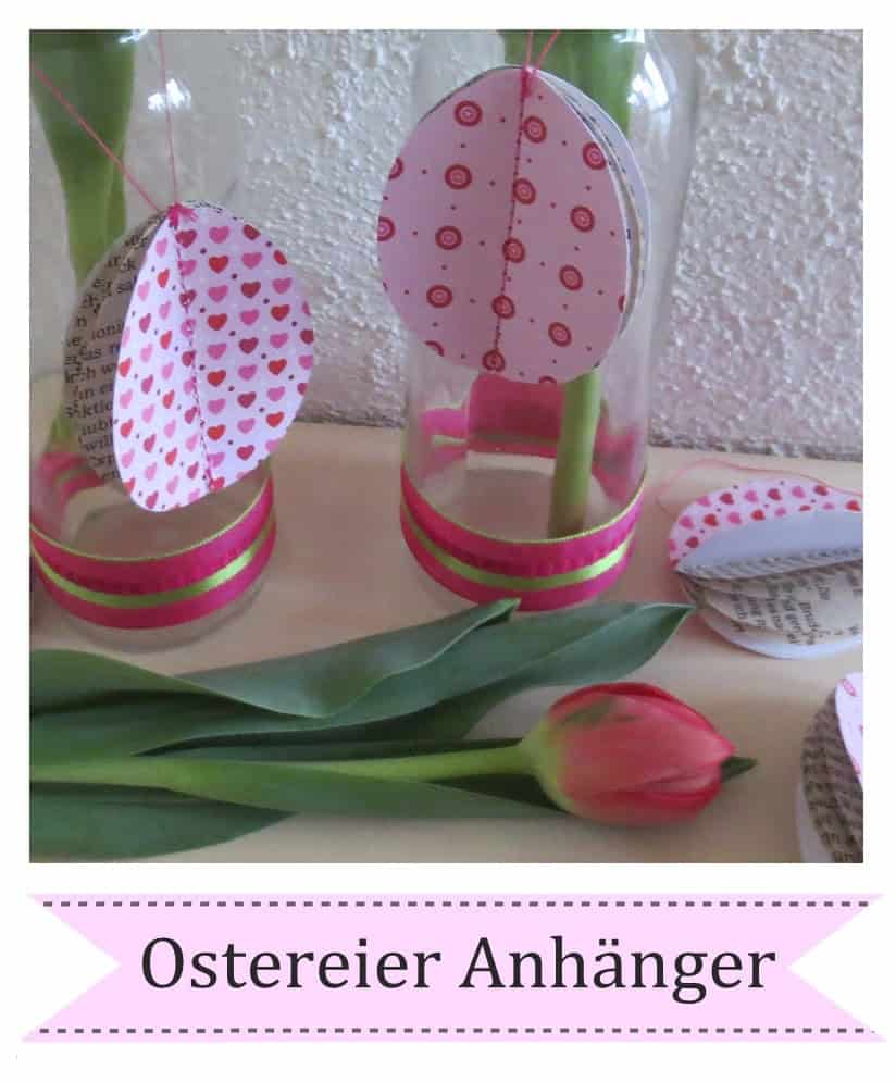 Ostereier Anhänger selber machen
