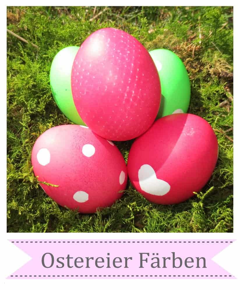 Ostereier kreativ gestallten