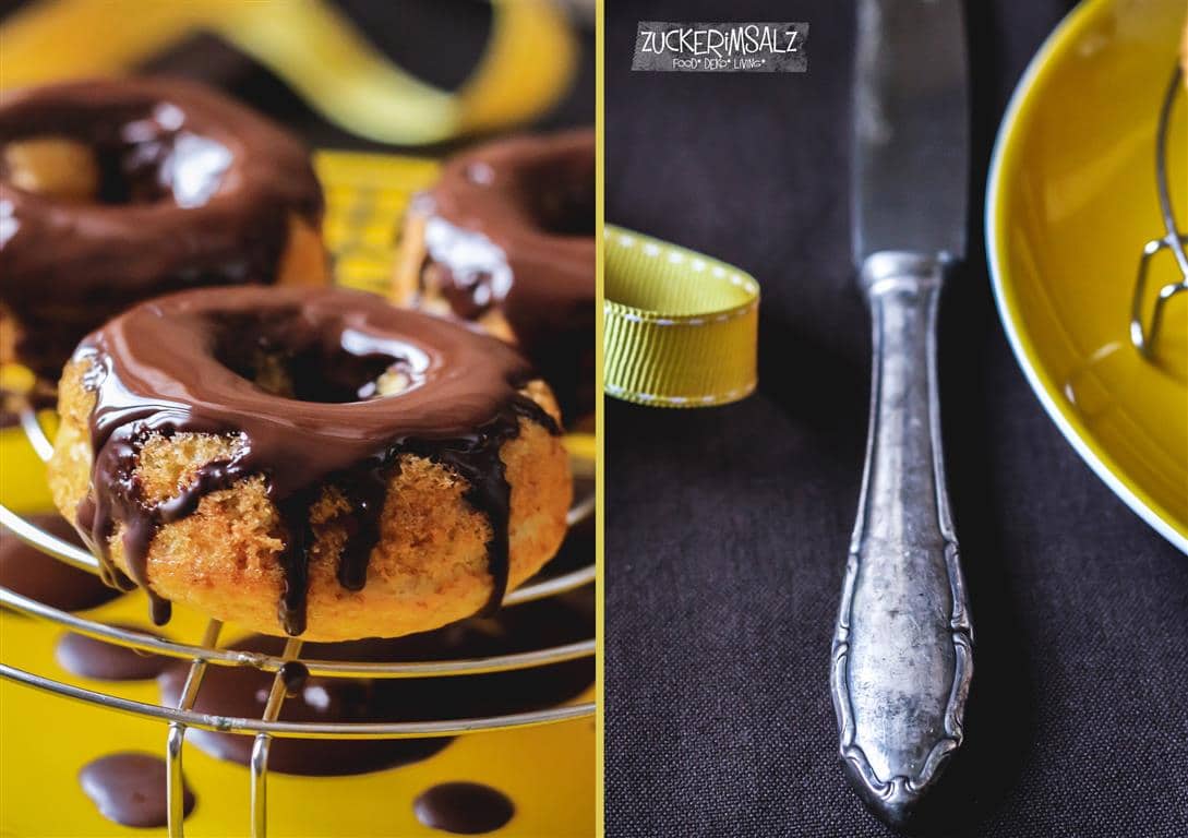 Yellow Curvy Donuts