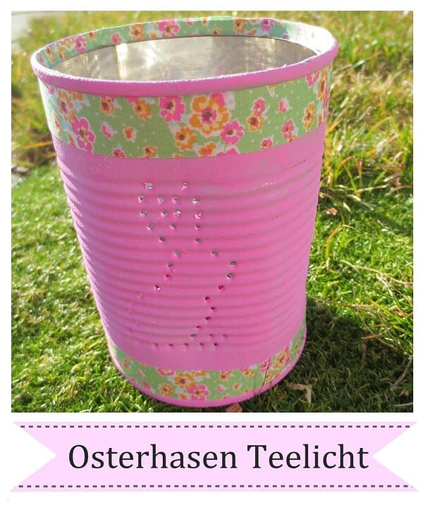 Osterhasen Teelicht