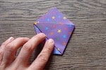 Kleine Nachmittagsfalterei oder wie man an trüben Tagen ein Origami Fangspiel faltet