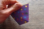 Kleine Nachmittagsfalterei oder wie man an trüben Tagen ein Origami Fangspiel faltet