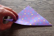 Kleine Nachmittagsfalterei oder wie man an trüben Tagen ein Origami Fangspiel faltet