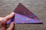 Kleine Nachmittagsfalterei oder wie man an trüben Tagen ein Origami Fangspiel faltet