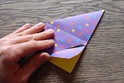 Kleine Nachmittagsfalterei oder wie man an trüben Tagen ein Origami Fangspiel faltet